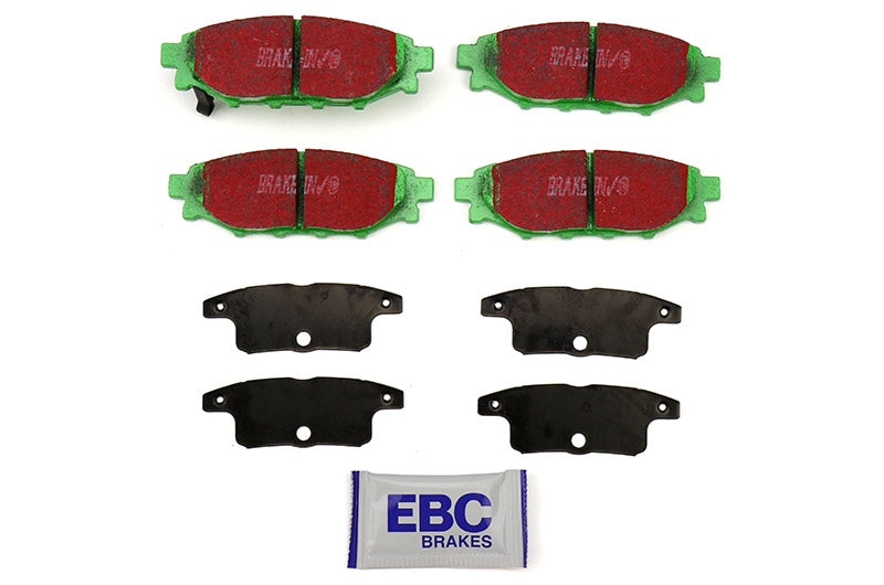 EBCDP21584 EBC Brakes Greenstuff Rear Brake Pads - 2014+ Forester (Non XT),