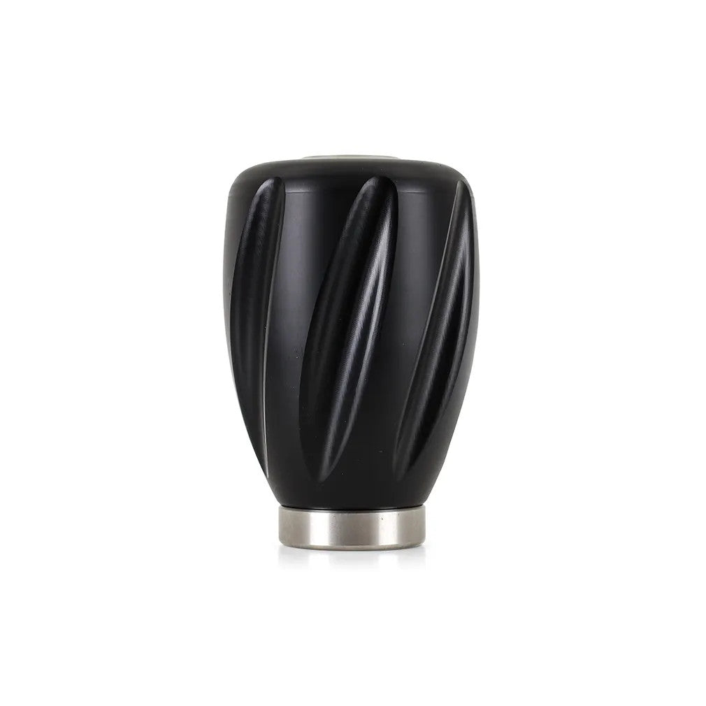 SKU: MMSK-TWST-BK,,Mishimoto Weighted Steel Core Shift Knob, Twist - Black,
