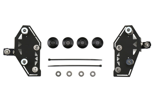 MOV15+BLK Move Over Racing Bumper Quick Release Kit - 2015+ WRX / STI-Black-No,
