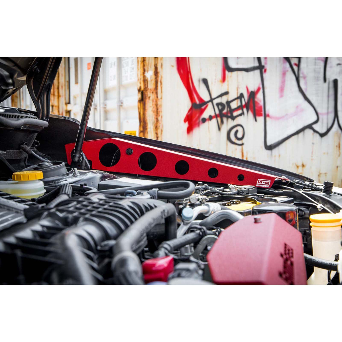 GRM096048 GrimmSpeed Fender Shrouds - 2015+ WRX / STI-Red,