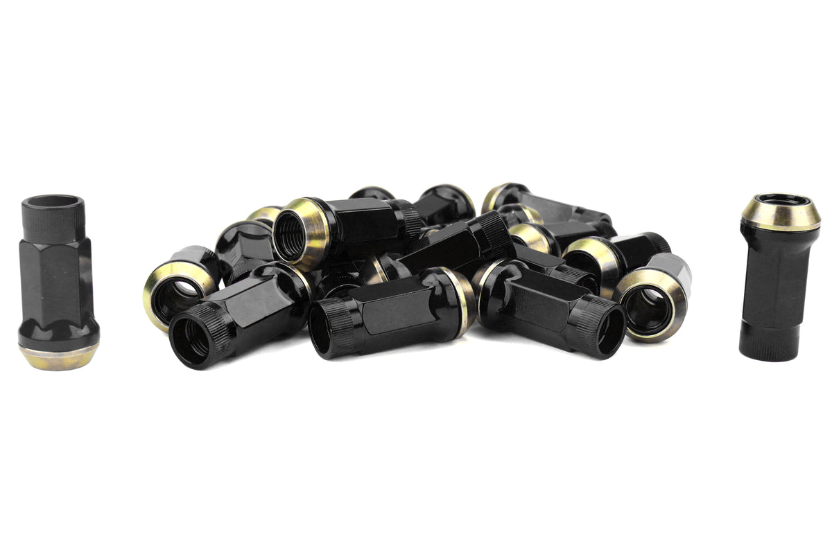 MUT32935B Muteki SR45R Open Ended Lugs (Various Colors) - 2015+ WRX / 2015+ STI / 2013+ FT86 / 2014+ Forester-Black,