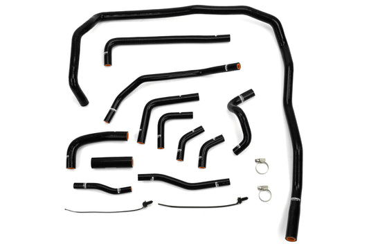 MIMMMHOSE-WRX-15ANCBK Mishimoto Silicone Ancillary Hose Kit (red, black, or blue) - 2015+ WRX-Black,