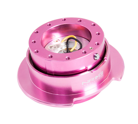 NRGSRK-250PK NRG Generation 2.5 Quick Release Steering Wheel Adaptor : Pink Body / Ping Ring (SRK-250PK),