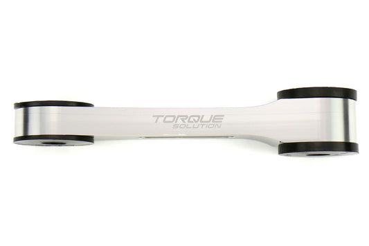 TQSTS-SU-011S Torque Solution Billet Aluminum Pitch Stop Mount - 2015+ WRX / 2015+ STI / 2014+ Forester-Silver,