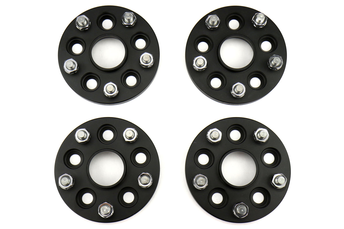 ISCWA15B ISC 5x100 to 5x114 Wheel Adapter (15mm and 25mm) - 2013+ BRZ-15mm Black,