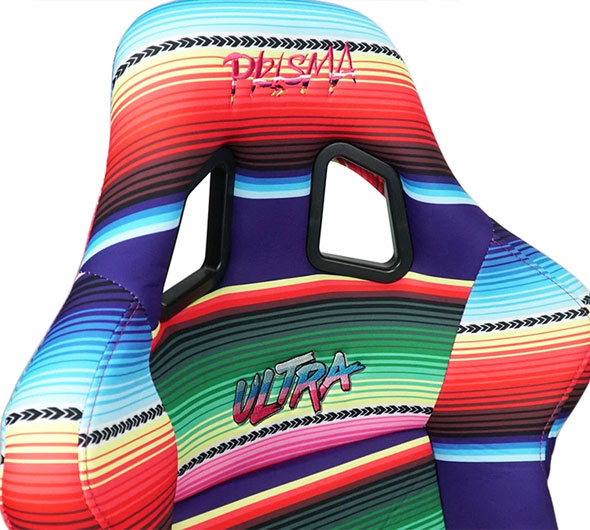 NRGFRP-302-MEXICALI NRG Innovations FRP PRISMA MexiCali Edition Bucket Seat (Large) - Universal,