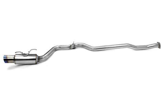 INVHS08SW5GRT Invidia Racing Series Cat Back Exhaust w/Titanium Tip - 2008-2014 Subaru WRX Hatchback,