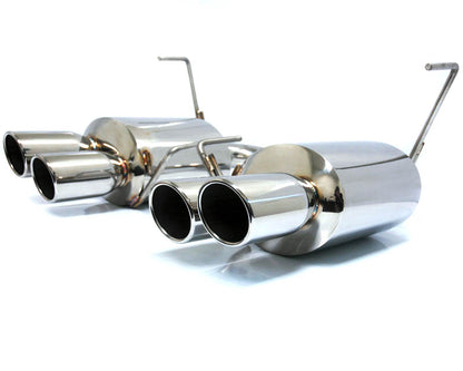 AGEAP-GRBS-170S Agency Power 3" Catback Exhaust System - 2015+ WRX / 2015+ STI-Stainless Steel Tips,