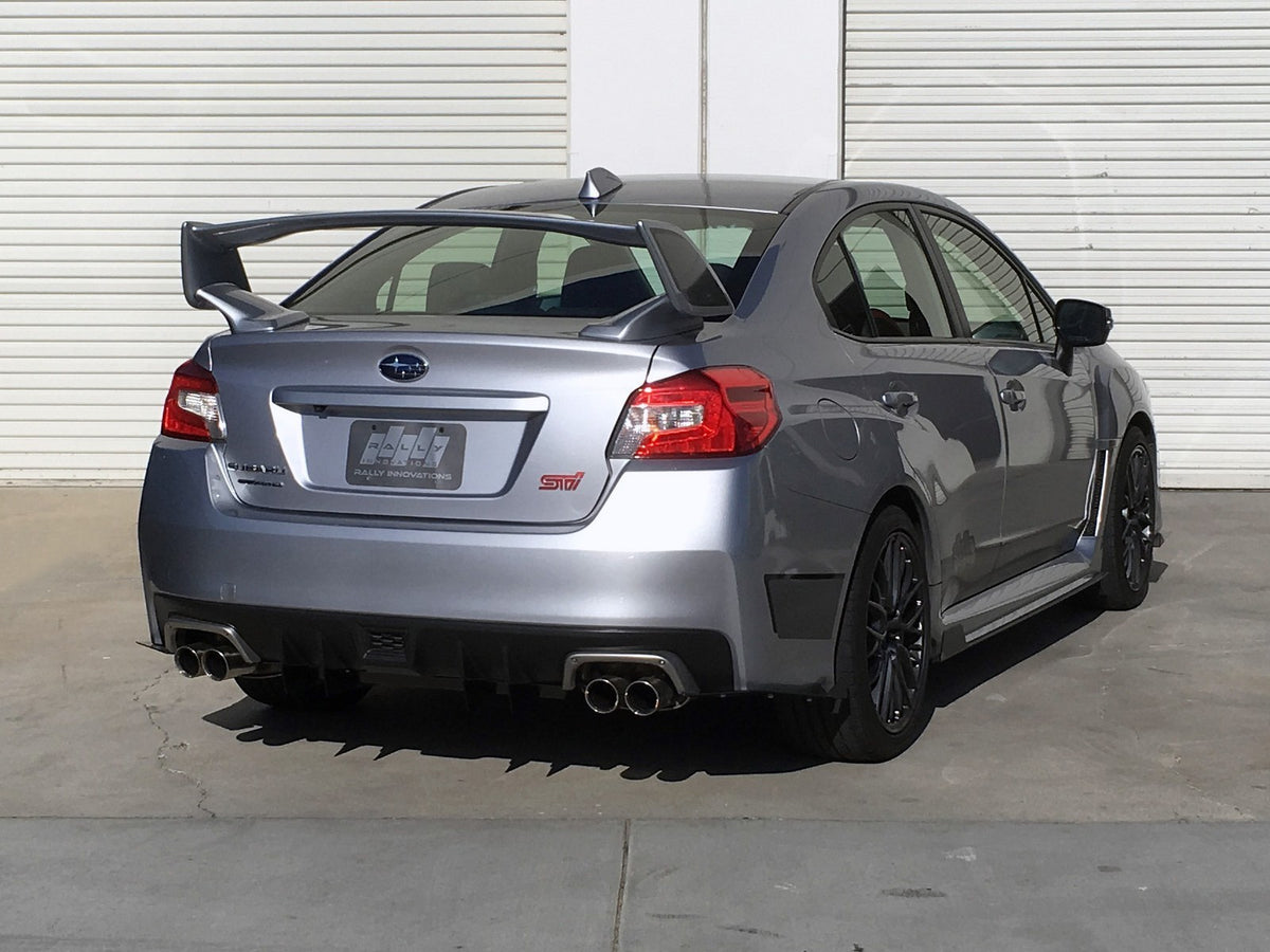 RAISU-VAA-RSP-01 Rally Innovations Aluminum Rear Splitter / Spats- 2015+ WRX / 2015+ STI,