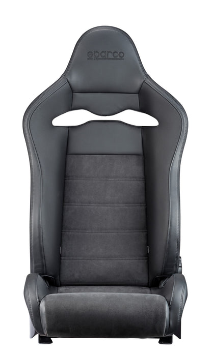 SPR00974ZNRDX Sparco SPX Carbon Fiber Seat Leather/Alcantara Black Right Side,