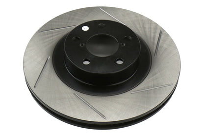 STT126.47018SL Stoptech Slotted Front Left - Subaru Models (inc. 2002-2008 WRX),