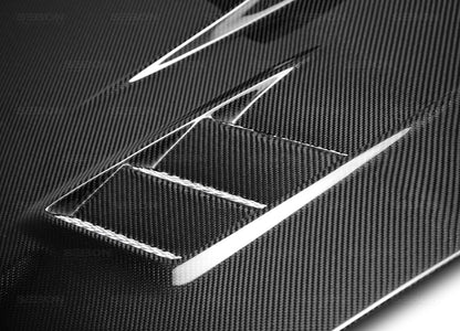 SEIHD0405SBIMP-CWII Seibon Carbon Fiber CWII Style Hood - 2002-2005 Subaru WRX/STI,