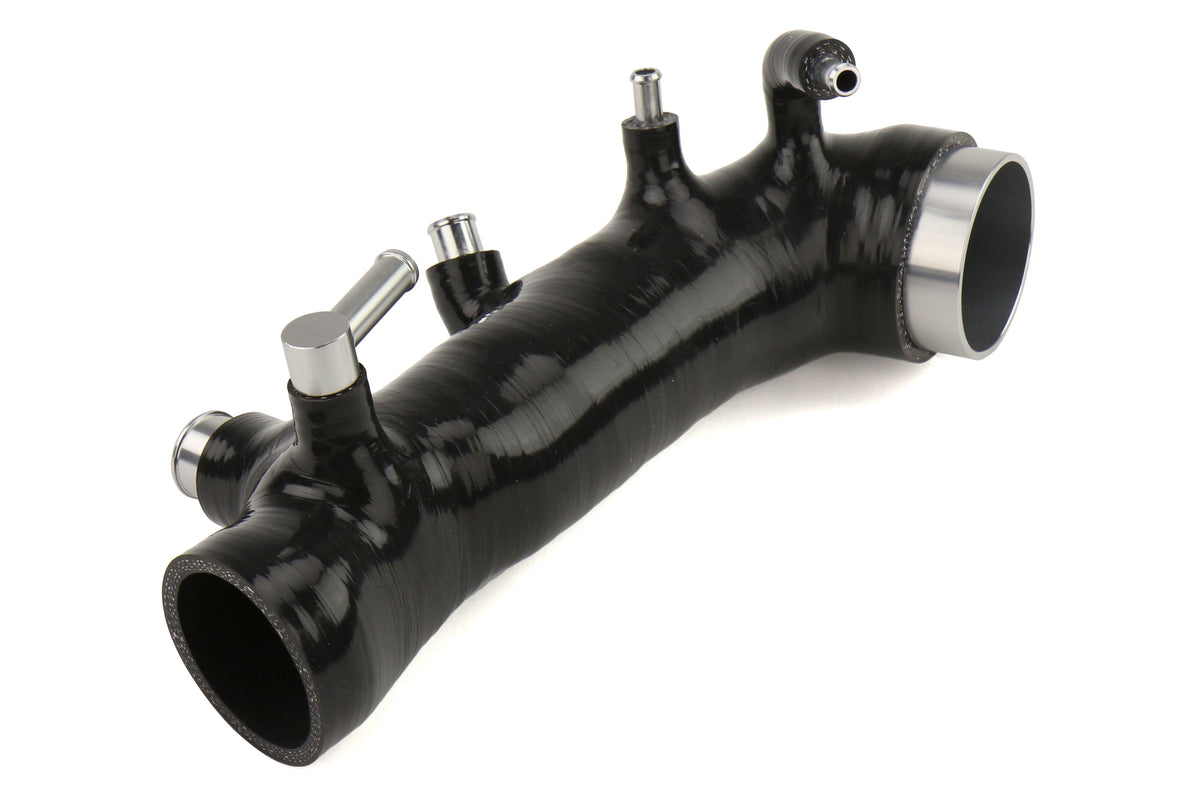 TOMTB301A-SB01B Tomei Silicone Turbo Inlet Hose (Black) - 2002-2007 Subaru WRX / 2004-2021 Subaru STI,