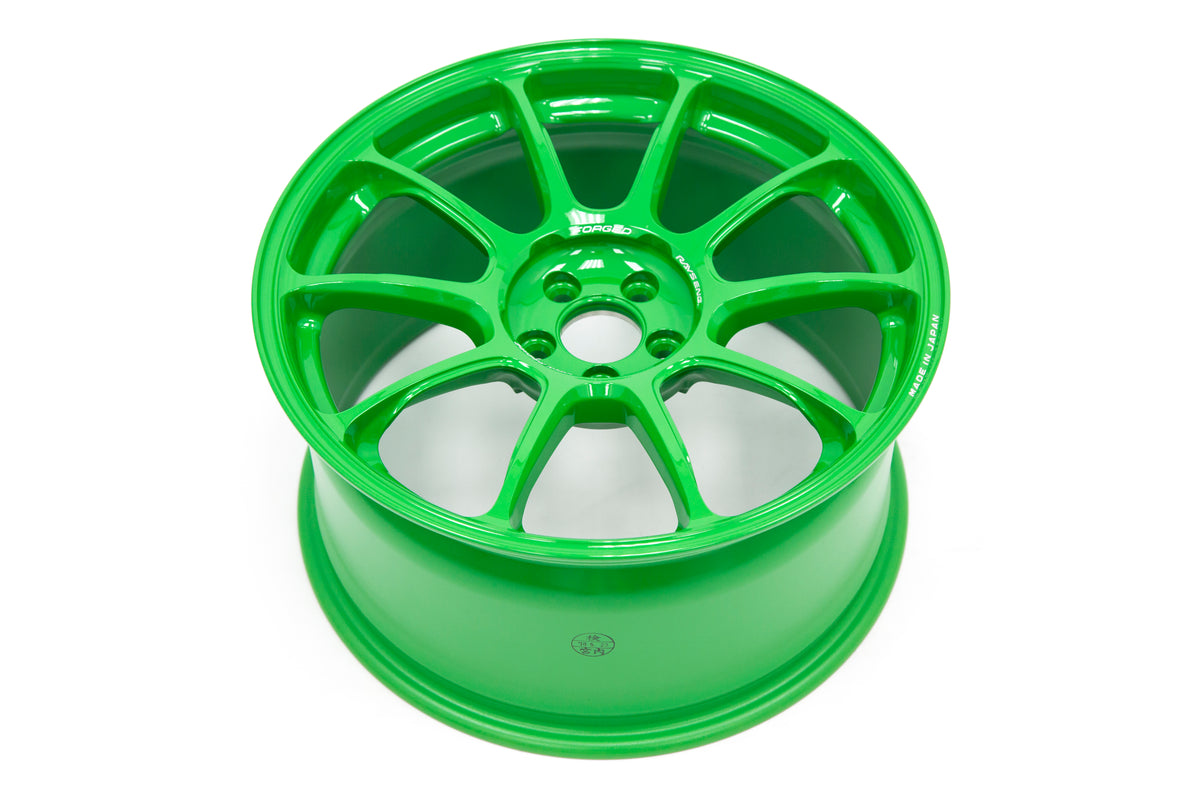 VLKWKZX38EGR Volk ZE40 Takata Green 18x9.5 +38 - 2015+ WRX / STIx4,