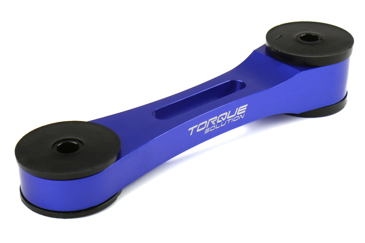 TQSTS-SU-011BU Torque Solution Billet Aluminum Pitch Stop Mount - 2015+ WRX / 2015+ STI / 2014+ Forester-Blue,