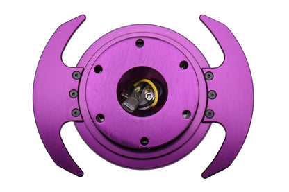 NRGSRK-650PP NRG Generation 3 Quick Release Steering Wheel Adaptor : Purple Body / Purple Ring (SRK-650PP),