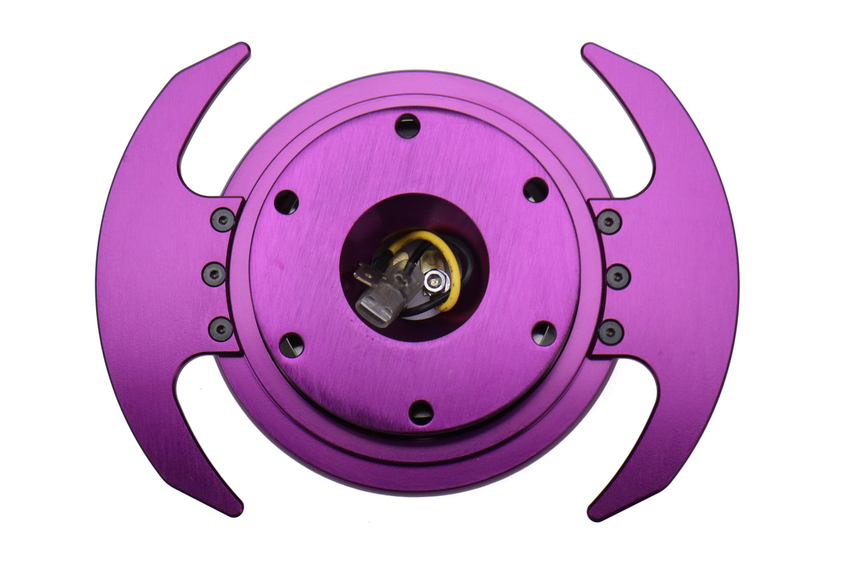 NRGSRK-650PP NRG Generation 3 Quick Release Steering Wheel Adaptor : Purple Body / Purple Ring (SRK-650PP),