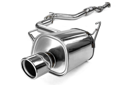 INVHS15SW4G3S Invidia Q300 Resonated Single Exit Exhaust  - 2015+ WRX / 2015+ STI,