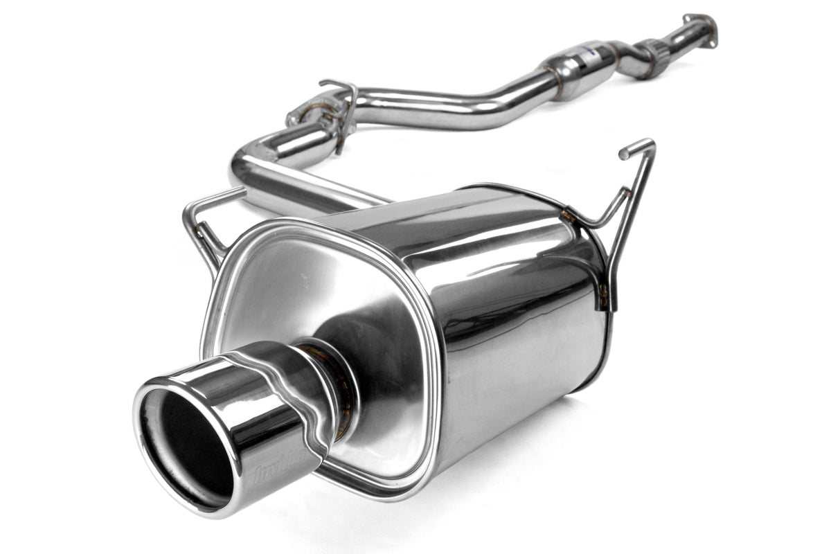 INVHS15SW4G3S Invidia Q300 Resonated Single Exit Exhaust  - 2015+ WRX / 2015+ STI,