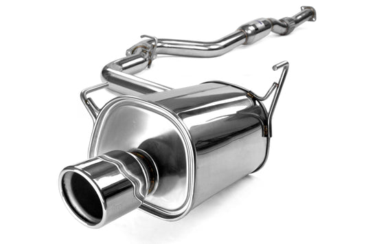 INVHS15SW4G3S Invidia Q300 Resonated Single Exit Exhaust  - 2015+ WRX / 2015+ STI,