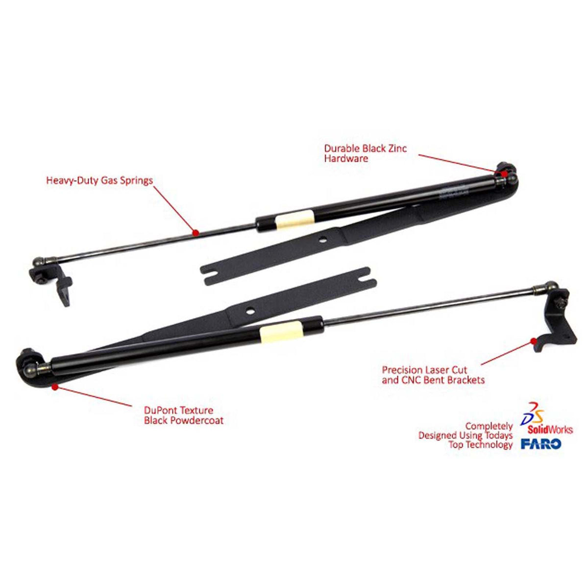 GRM097001 Grimmspeed Hood Damper Kit - 2013+ FT86,