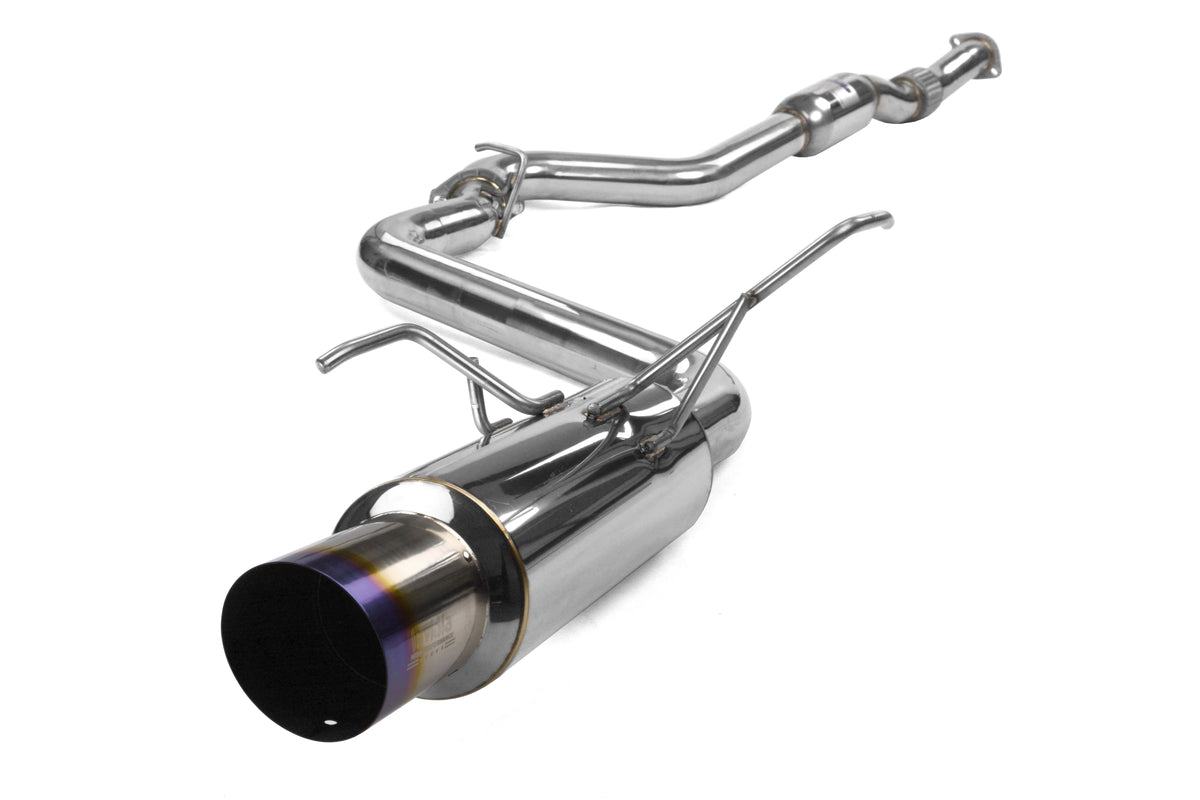 INVHS22SW4GTT Invidia Single N1 Titanium Burnt Tip Cat-Back Exhaust - 2022+ Subaru WRX,