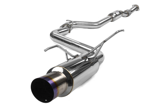 INVHS22SW4GTT Invidia Single N1 Titanium Burnt Tip Cat-Back Exhaust - 2022+ Subaru WRX,