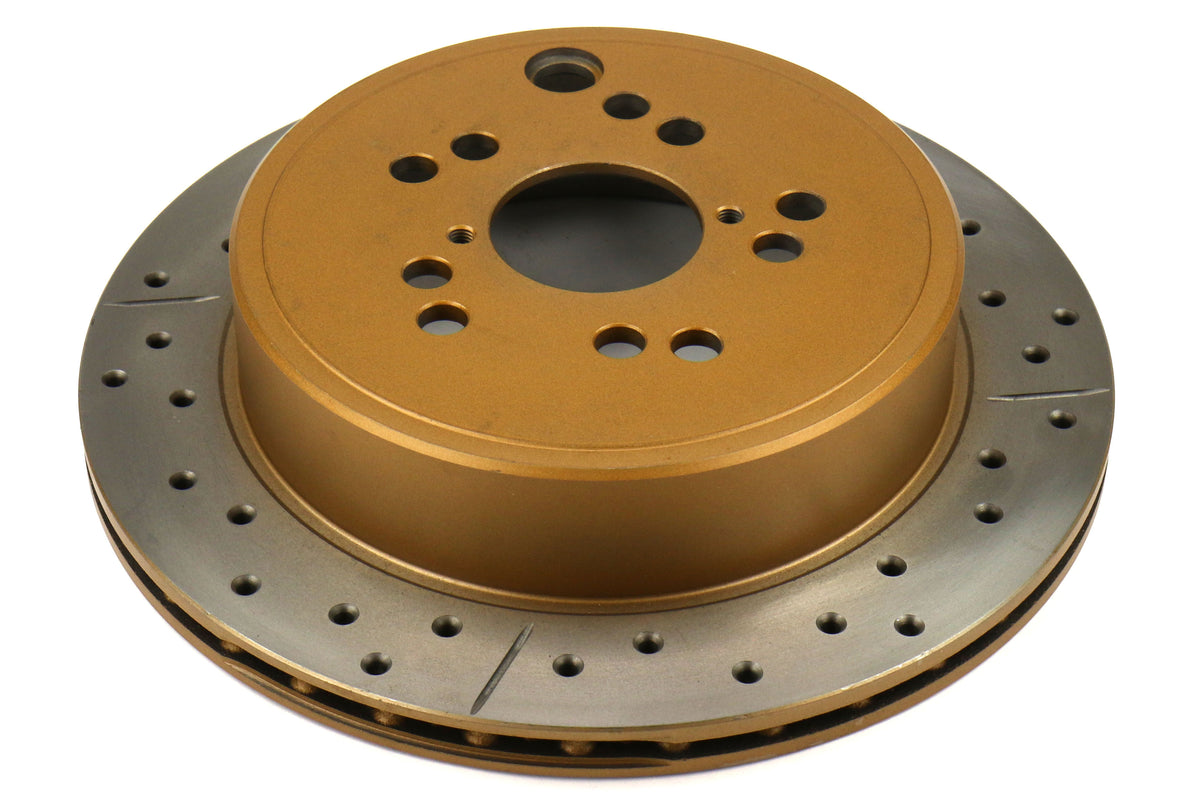 DBB2663X-10 DBA Street Series Cross Drilled and Slotted Rear Rotors - 2013+ FT86,