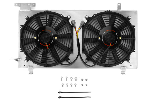 MIMMMFS-STI-08P Mishimoto Plug-N-Play Performance Aluminum Fan Shroud Kit - 2015+ WRX / 2015+ STI,