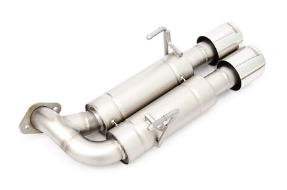 CPESBAE00002T CP-E Austenite Axle Back Quad Mufflers 4in Titan Tips - 2015+ WRX / STI,