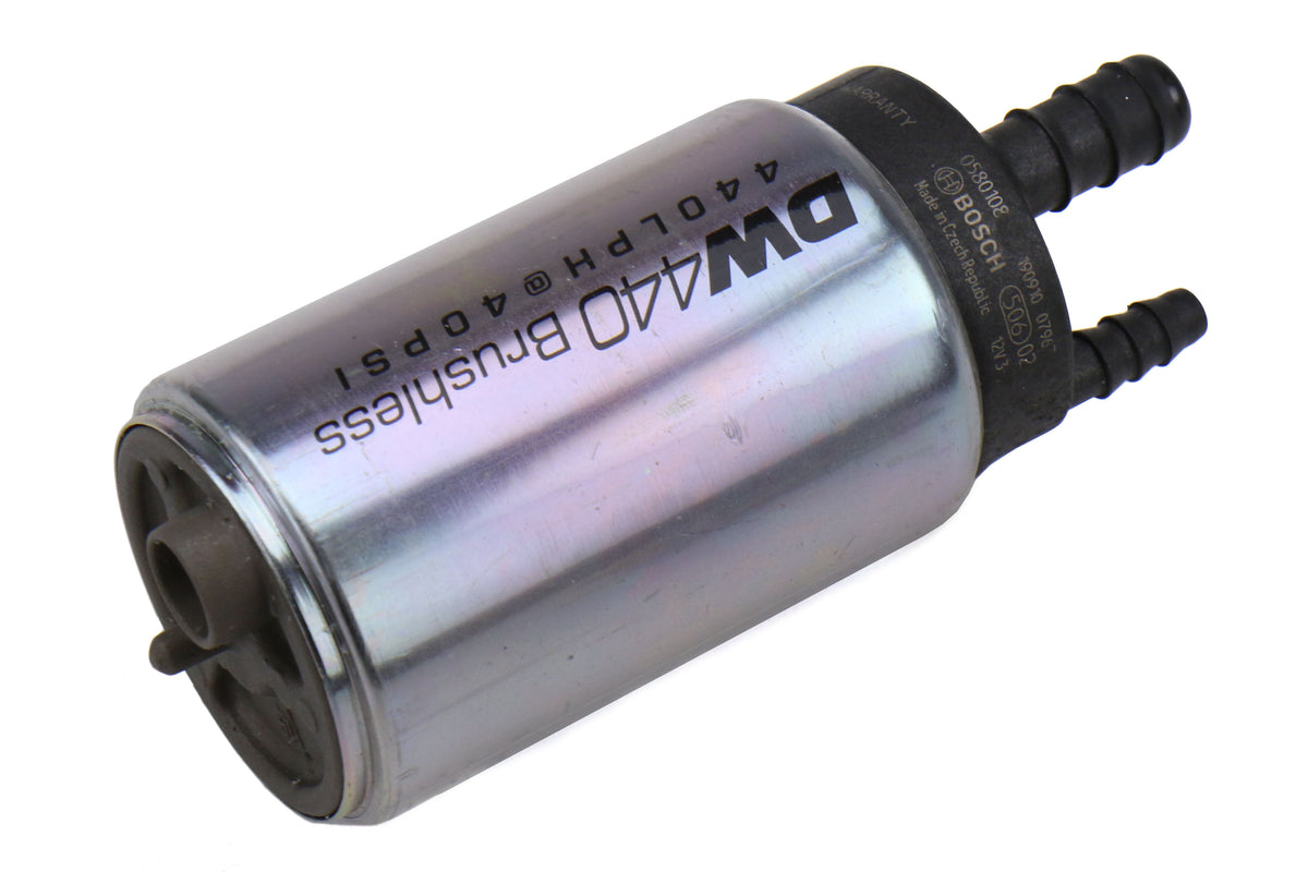 DET9-441-C101-0900 DeatschWerks DW440 440lph Brushless Fuel Pump with Single Speed Controller - Universal,