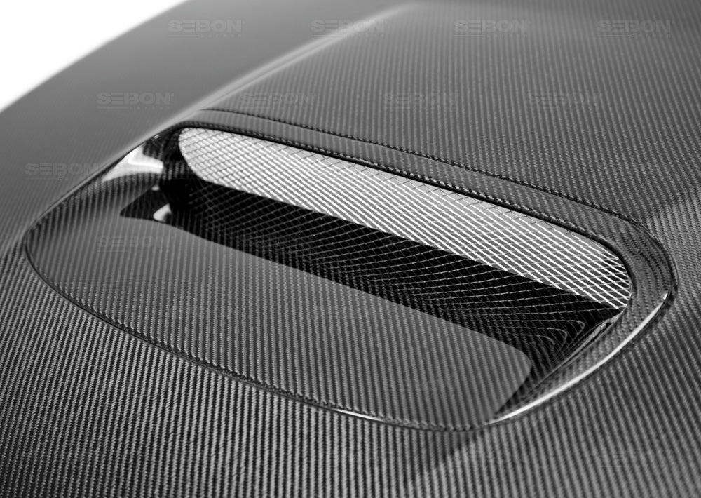 SEIHD0809SBIMP-OE Seibon Carbon Fiber OE Style Hood - 2008-2014 Subaru WRX / 2008-2014 Subaru STI,