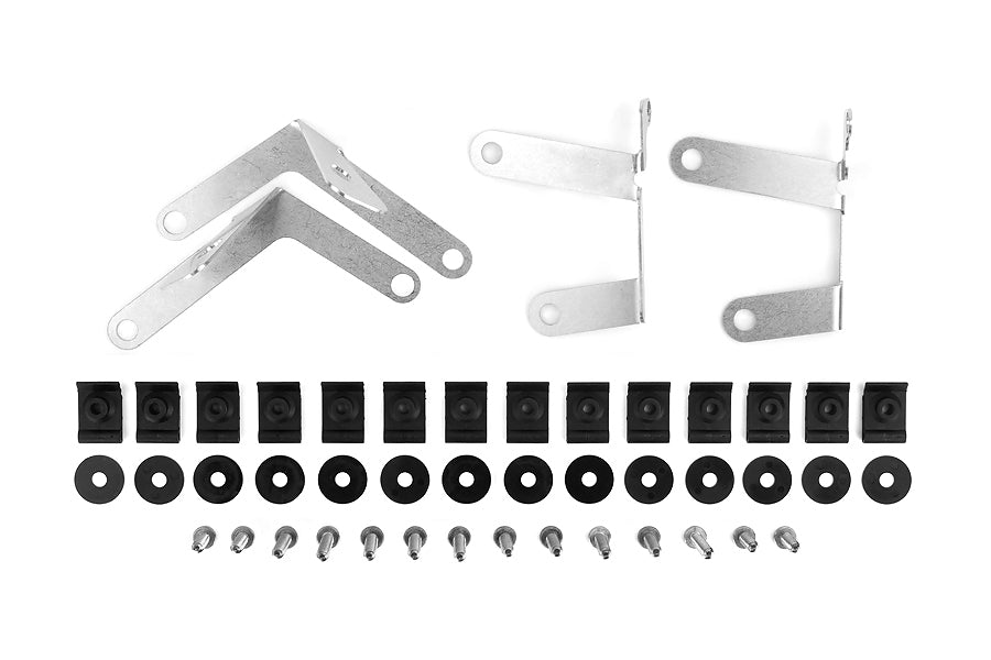 RALMF23-UR-BLK/SIL Rally Armor Mud Flaps (Silver) - 2013+ BRZ,
