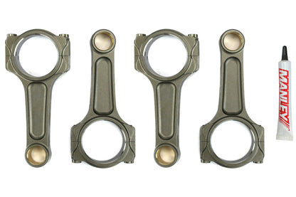 MAN14416R6-4 Manley Performance Pro Series Turbo Tuff I-Beam Connecting Rod Set - 2002-2005 Subaru WRX / 2004+ Subaru STI,