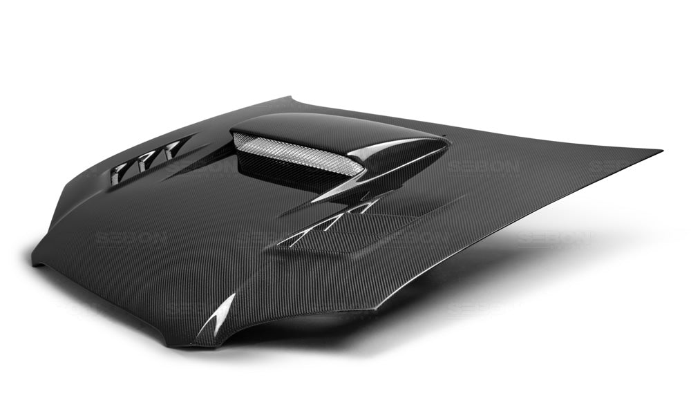 SEIHD0405SBIMP-CWII Seibon Carbon Fiber CWII Style Hood - 2002-2005 Subaru WRX/STI,