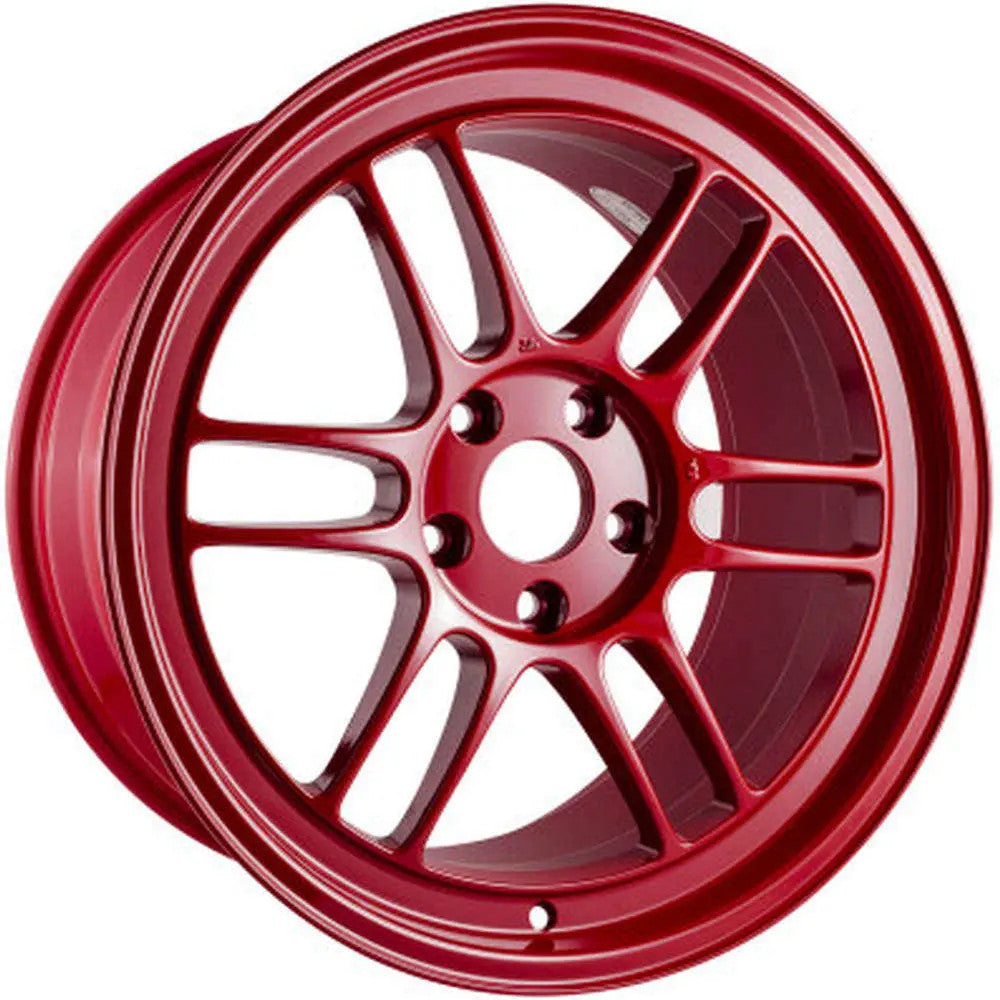 SKU: 3798956538RD,,Enkei RPF1 18x9.5 5x114.3 38mm Offset 73mm Bore Competition Red Wheel,