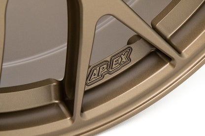 AXREC7R179ET35-5100-561-SBZ Apex Race Parts 17x9 +35 EC-7R Forged Satin Bronze,