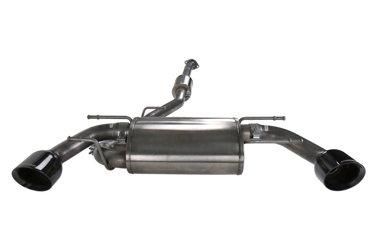 COR14864BLK Corsa Cat Back Exhaust (Black) - 2013+ FT86,