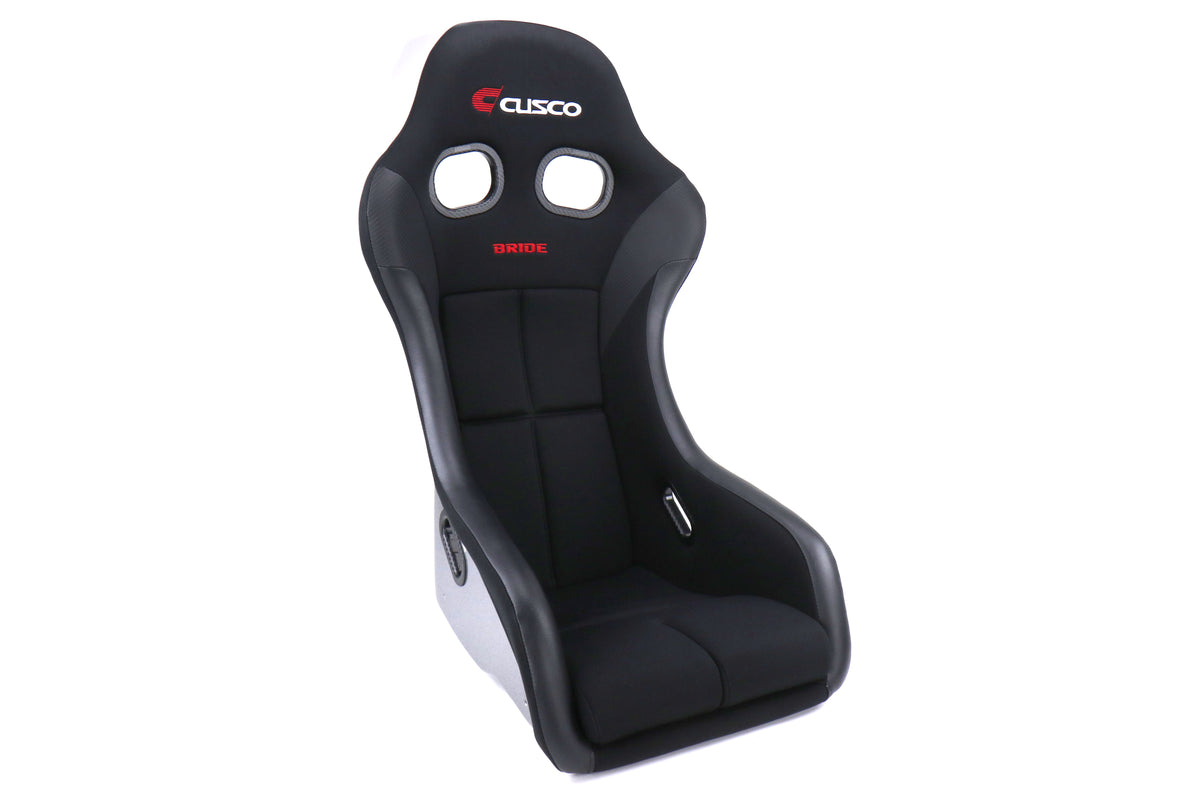 CUSBRD-HA1ACF Cusco Bride ZETA IV Full Bucket Seat, Low Max - FRP Silver,