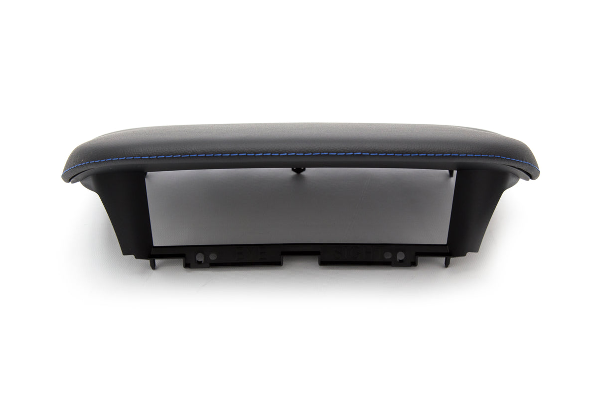 SUB66067VA010 Subaru OEM JDM Upper Display Cover w/Blue Stitching,
