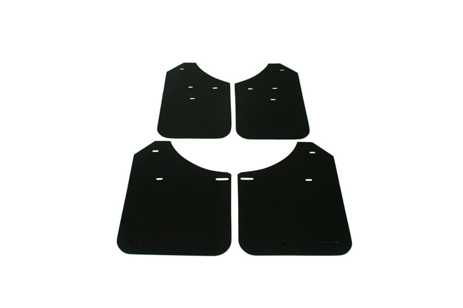 RALMF1-BAS-BLK Rally Armor Basic Mud Flaps Black Logo - 2002-2007 Subaru WRX/STI,
