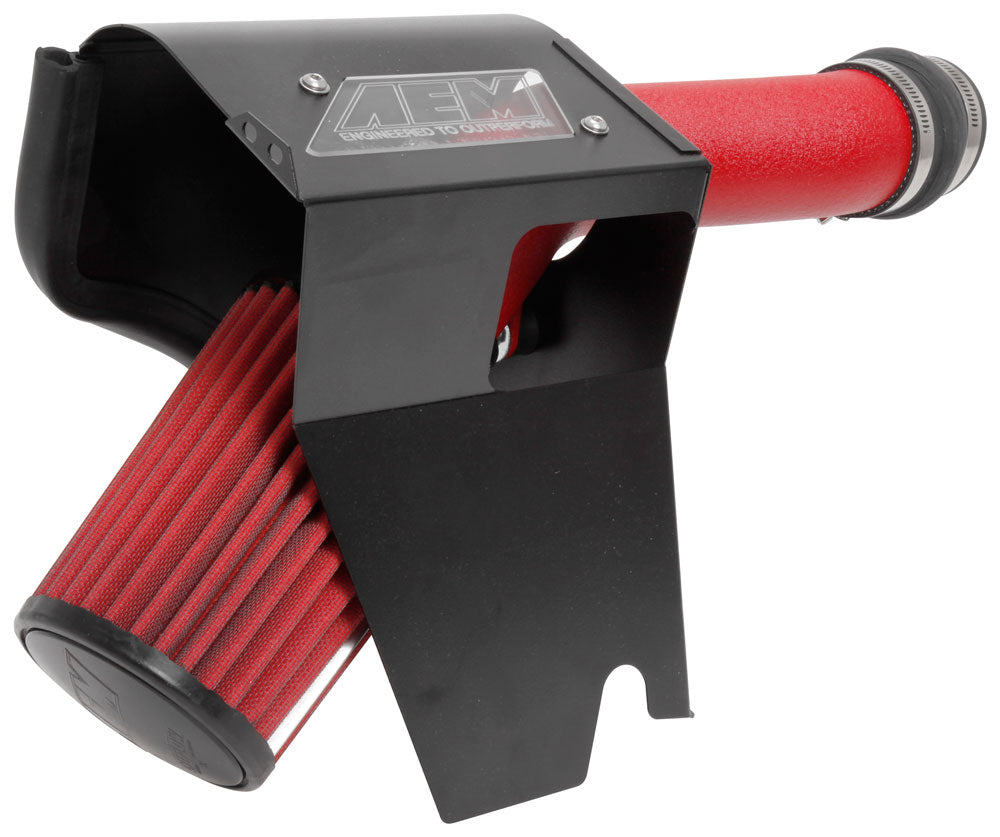 AEM21-836WR AEM Cold Air Intake Wrinkle Red - 2018 STI,