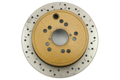 DBB42659XS-10 DBA 4000 Series Cross Drilled and Slotted Rotors (Rear) - 2015+ WRX / 2014+ Forester,