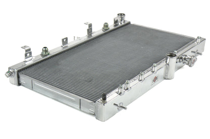 CSF3076O CSF Racing Radiator w/ Built-in Oil Cooler and Sandwich Plate - Subaru WRX/STi Manual 2002-2007,