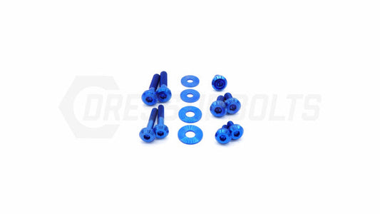 Fast Turn Fittings Titanium Hardware Intercooler Kit - EJ257 Engine - 2015-2021 Subaru STI