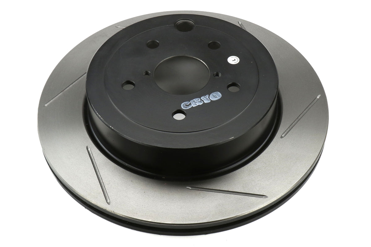 STT126.47030SL Stoptech Slotted Rear Left Rotor Single - 2008-2017 Subaru STI,