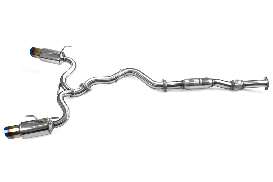INVHS08STIGTT Invidia N1 Cat Back Exhaust Titanium Tips - 2008-2014 Subaru WRX Hatchback / 2011-2014 Subaru STI Hatchback,