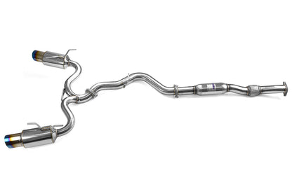 INVHS08STIGTT Invidia N1 Cat Back Exhaust Titanium Tips - 2008-2014 Subaru WRX Hatchback / 2011-2014 Subaru STI Hatchback,