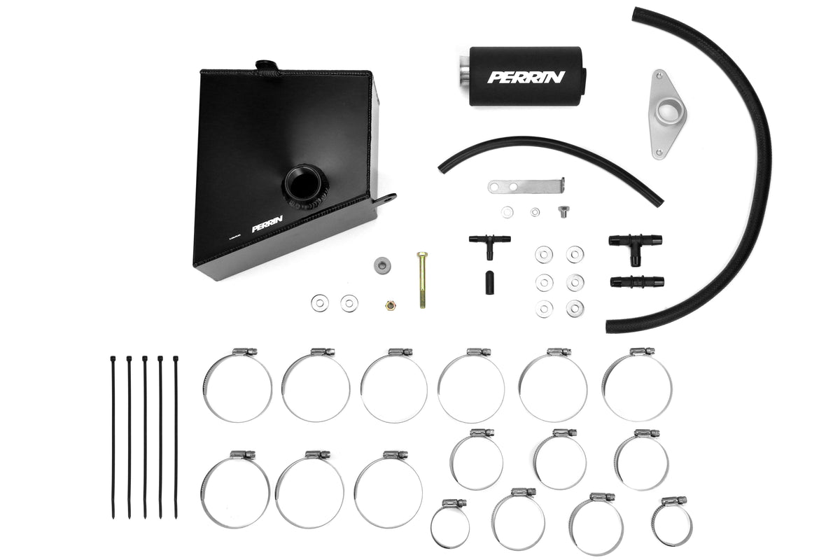 PERPSP-ITR-438-2BK/BK Perrin Front Mount Intercooler Tubes and Couplers (Black) - 2015+ STI,