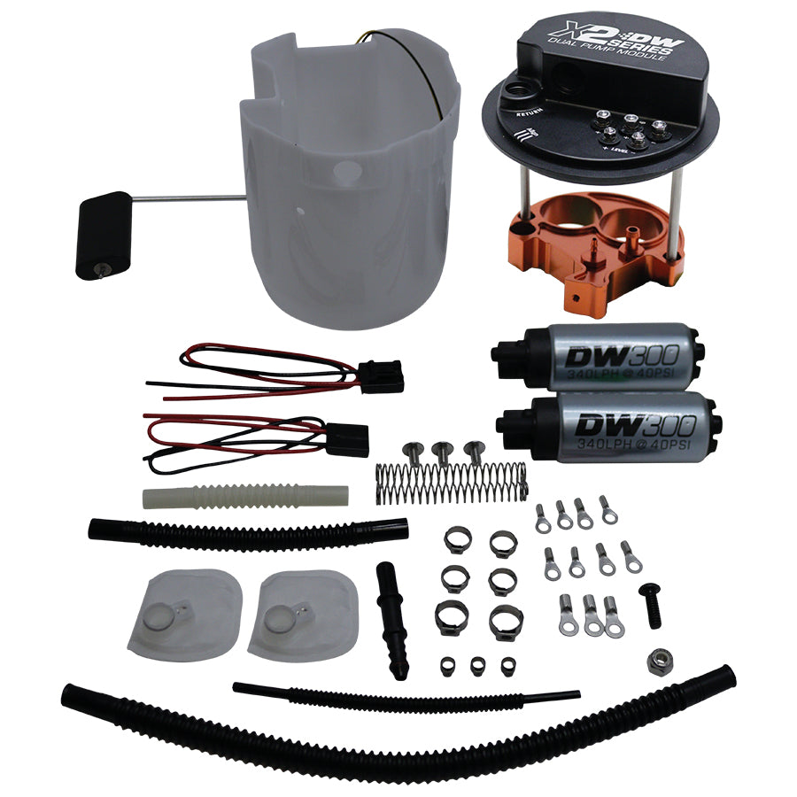 DET9-301-7051 DeatschWerks X2 Series Fuel Pump Module with Dual DW300 Pumps -,